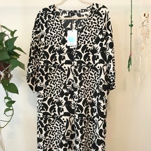 Monki Midi, Cocoon Dress - New With Tags/Sold Out